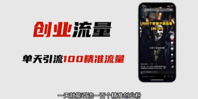 自媒体音频加图文制作视频 一天引流一百个精准创业粉【音频软件+图片素材】-星河网创