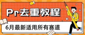 2023年6月最新Pr深度去重适用所有赛道，一套适合所有赛道的Pr去重方法-星河网创