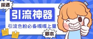 【引流必备】探遇漂流瓶 【引流必备】探遇漂流瓶全自动引流脚本，引流色粉必备神器嘎嘎上量【引流脚本+使用教程】-星河网创
