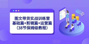 图文带货实战训练营:基础篇+剪辑篇+运营篇(38节保姆级教程)-星河网创