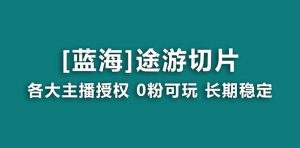抖音途游切片，龙年第一个蓝海项目，提供授权和素材，长期稳定，月入过万-星河网创