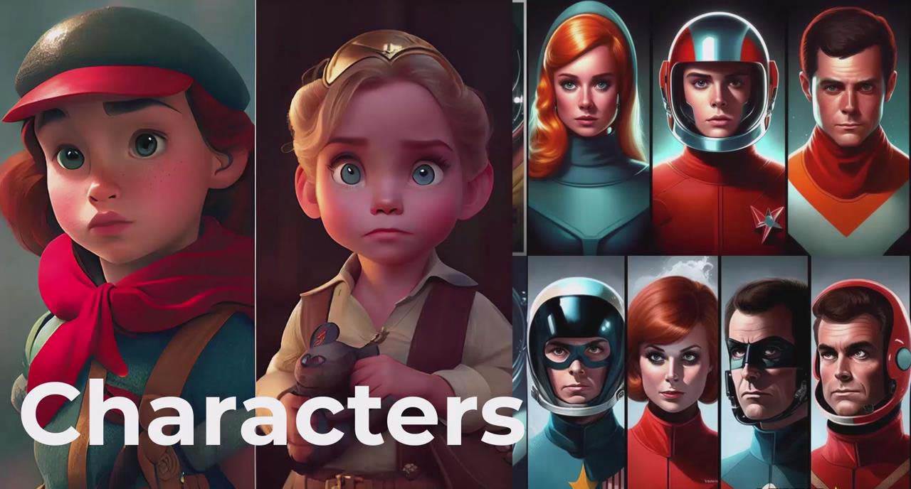 掌握 MidJourney V5 AI + ChatGPT创建一致的角色设计图像-22节课-中英字幕-星河网创