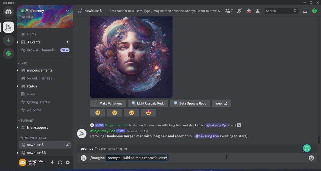Midjourney AI人工智能艺术图片从入门到高级创作教程-33节课-中英字幕-星河网创