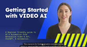 如何使用AI人工智能制作生成人物视频课程-11节课-中英字幕-星河网创