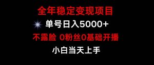 小游戏月入15w+，全年稳定变现项目，普通小白如何通过游戏直播改变命运-星河网创