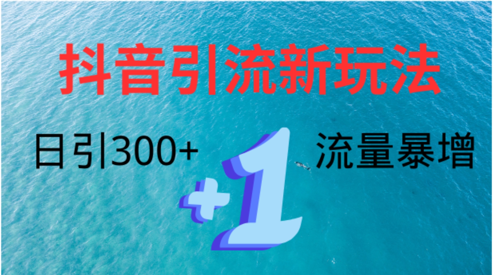 创业粉高效引流，抖音工具号玩法4.0，日引300+-星河网创