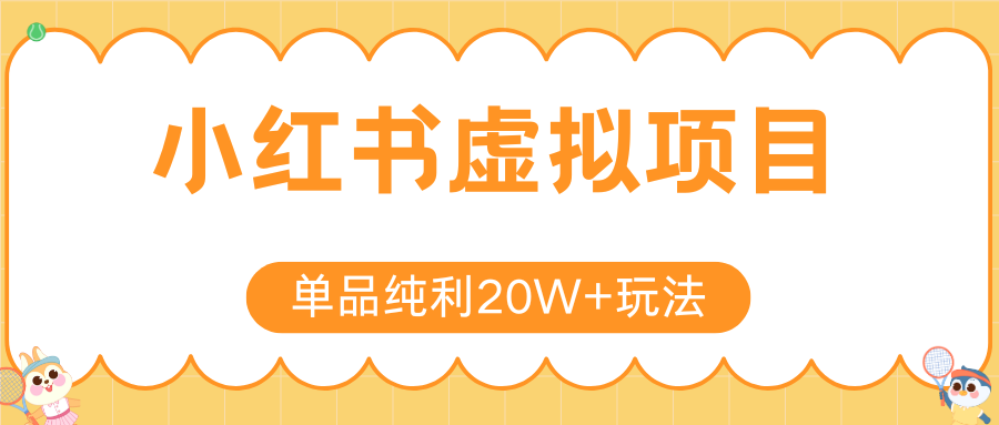 小红书卖虚拟产品,单品纯利20W+玩法分享(4节系列课程)-星河网创