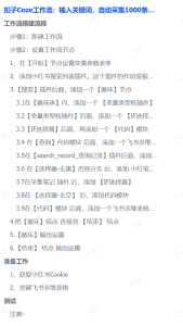 扣子Coze工作流：输入关键词，自动采集1000条小红书爆款笔记（附实操演示）-星河网创